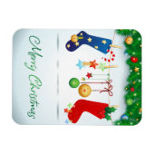 Frohe Weihnachten Magnet (Horizontal)