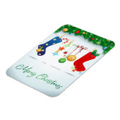 Frohe Weihnachten Magnet (Linke Seite)