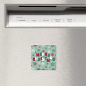 Frohe Weihnachten Magnet (In Situ (Geschirrspüler))