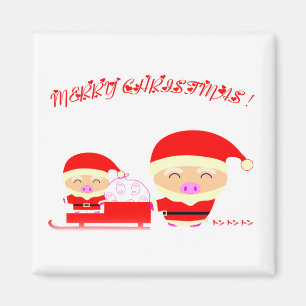 Frohe Weihnachten Magnet