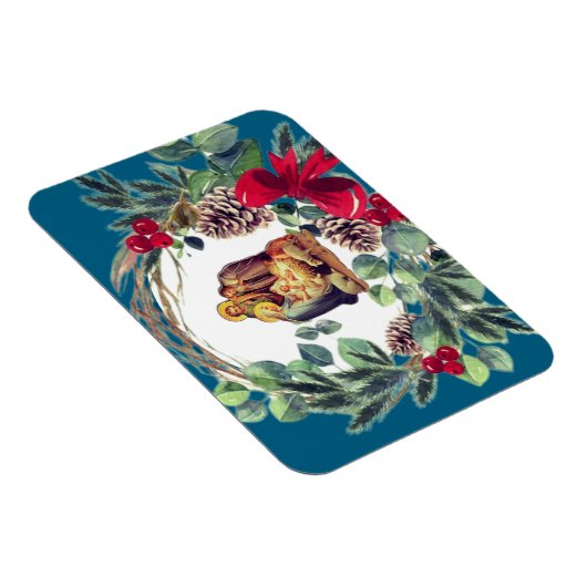 Frohe Weihnachten! Magnet (Rechte Seite)