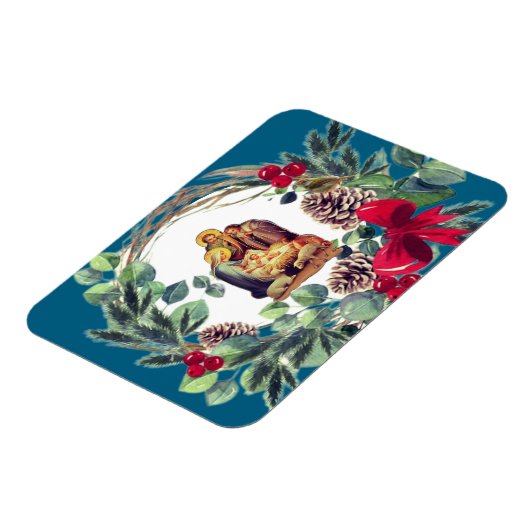 Frohe Weihnachten! Magnet (Linke Seite)