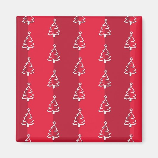 Frohe Weihnachten Magnet (Vorne)