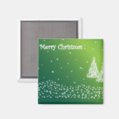 Frohe Weihnachten Magnet (Vorderseite/Rückseite)