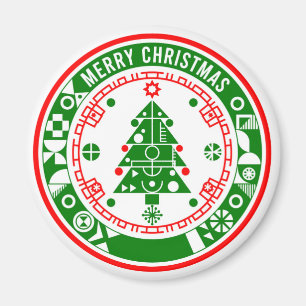Frohe Weihnachten Magnet