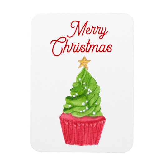 Frohe Weihnachten Magnet (Vertikal)