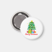 Frohe Weihnachten Magnet (Vorderseite/Rückseite)