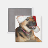 Frohe Weihnachten Magnet (Vorderseite/Rückseite)