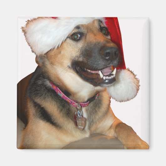 Frohe Weihnachten Magnet (Vorne)