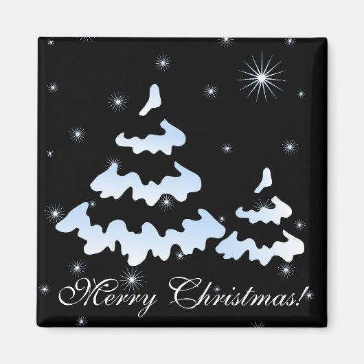 Frohe Weihnachten! Magnet (Vorne)