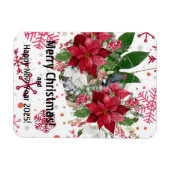 Frohe Weihnachten! Magnet (Horizontal)