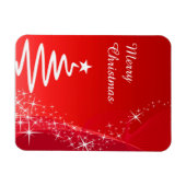 Frohe Weihnachten Magnet (Horizontal)
