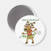 Frohe Weihnachten! Magnet (Vorderseite/Rückseite)