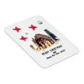 Frohe Weihnachten! Magnet (Rechte Seite)