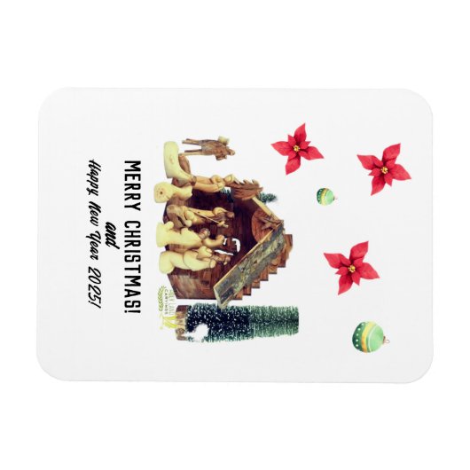 Frohe Weihnachten! Magnet (Horizontal)