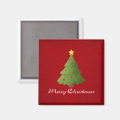 Frohe Weihnachten Magnet (Vorderseite/Rückseite)