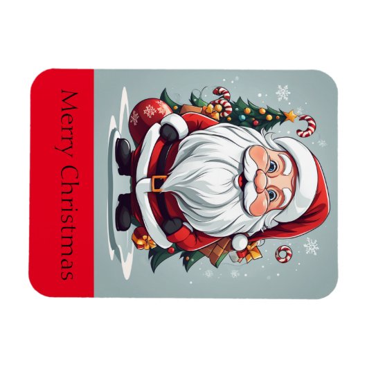 Frohe Weihnachten Magnet (Horizontal)