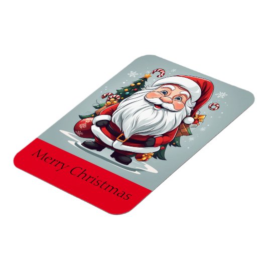 Frohe Weihnachten Magnet (Linke Seite)