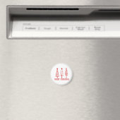 Frohe Weihnachten Magnet (In Situ (Geschirrspüler))