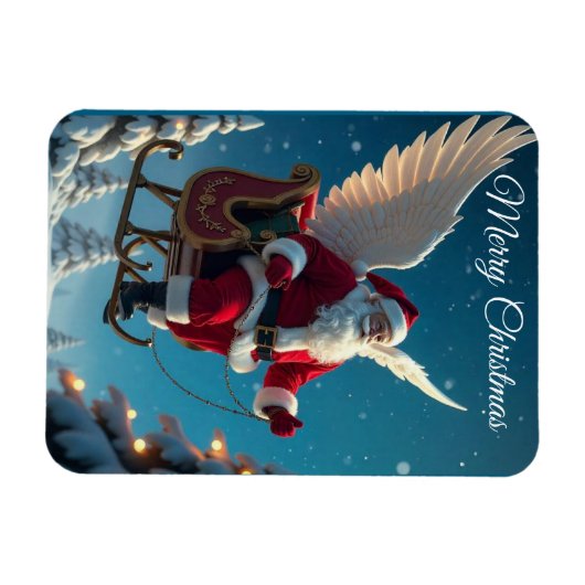 Frohe Weihnachten Magnet (Horizontal)