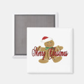 Frohe Weihnachten Magnet (Vorderseite/Rückseite)