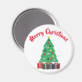 Frohe Weihnachten Magnet (Vorderseite/Rückseite)