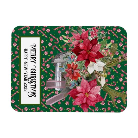 Frohe Weihnachten! Magnet (Horizontal)