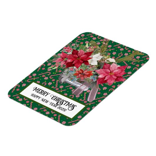 Frohe Weihnachten! Magnet (Linke Seite)