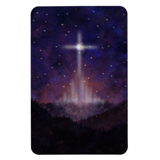 Frohe Weihnachten Magnet (Vertikal)