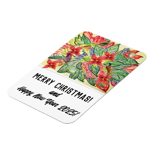 Frohe Weihnachten! Magnet (Linke Seite)