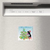 Frohe Weihnachten Magnet (In Situ (Geschirrspüler))