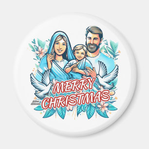 Frohe Weihnachten Magnet