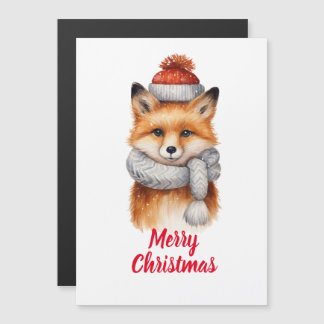 Frohe Weihnachten Magnetkarte