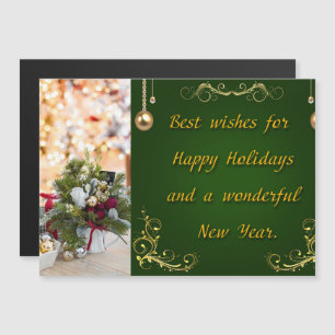 Frohe Weihnachten Magnetkarte