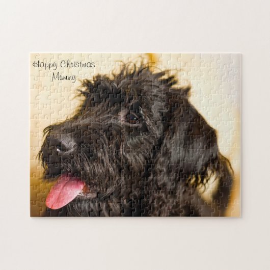 Frohe Weihnachten Mama. Puzzle (Horizontal)