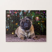 Frohe Weihnachten-Mama. Puzzle (Horizontal)