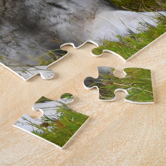 Frohe Weihnachten-Mama. Puzzle (Seite)