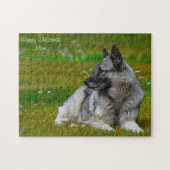 Frohe Weihnachten-Mama. Puzzle (Horizontal)