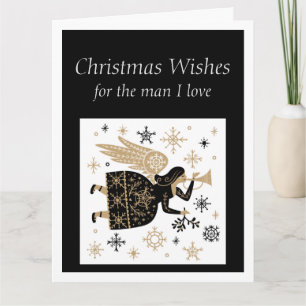 Frohe Weihnachten Mann, den ich liebe, spezielle E Karte