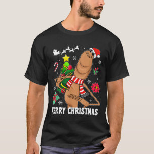 Frohe Weihnachten Marcus The Worm Lustiger Unhinge T-Shirt
