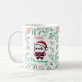 Frohe Weihnachten Marshmallow Delight Kaffeetasse (Links)