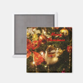 Frohe Weihnachten - maßgeschneidert Magnet (Vorderseite/Rückseite)