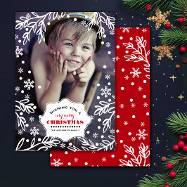 Frohe Weihnachten. Maßgeschneiderte Holiday Flat F Feiertagskarte