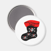 Frohe Weihnachten Matey Magnet (Vorderseite/Rückseite)