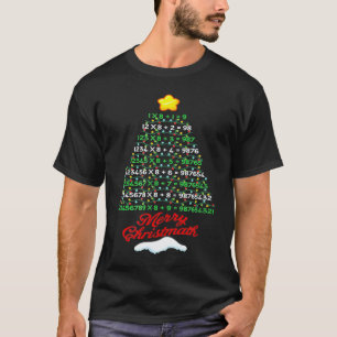 Frohe Weihnachten Mathelehrer T-Shirt