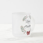 Frohe Weihnachten Mattglastasse (VorderseiteRechts)