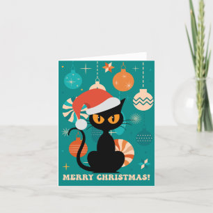 Frohe Weihnachten MCM Schwarze Katze