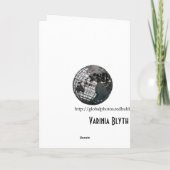 Frohe Weihnachten Meerkat (Rückseite)