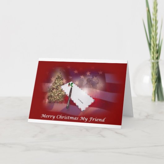 Frohe Weihnachten mein Freund (Vorderseite)