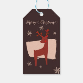 Frohe Weihnachten mein Hirsch Geschenkanhänger